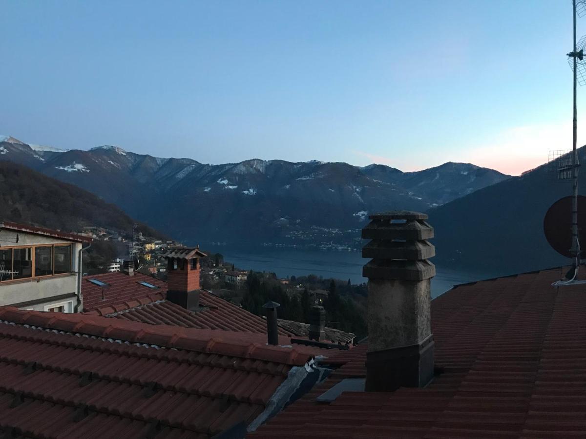 Casa Di Borgo Vista Lago Valsolda Luaran gambar